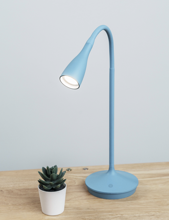 Rechargeable LED Gooseneck Table Lamp (KL-24005G)