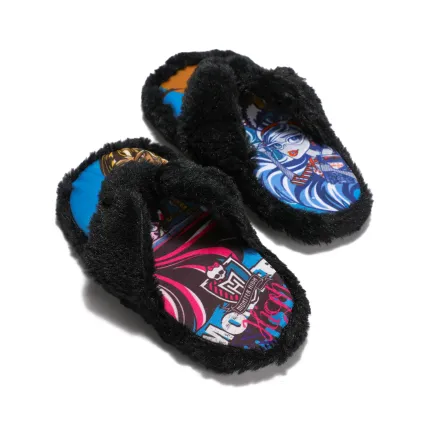 Plush flip flops home slipper for kids