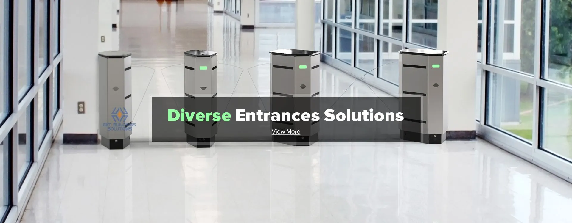 Diverse Entrance Solutions Hospital/Turnstile/Speed Gate