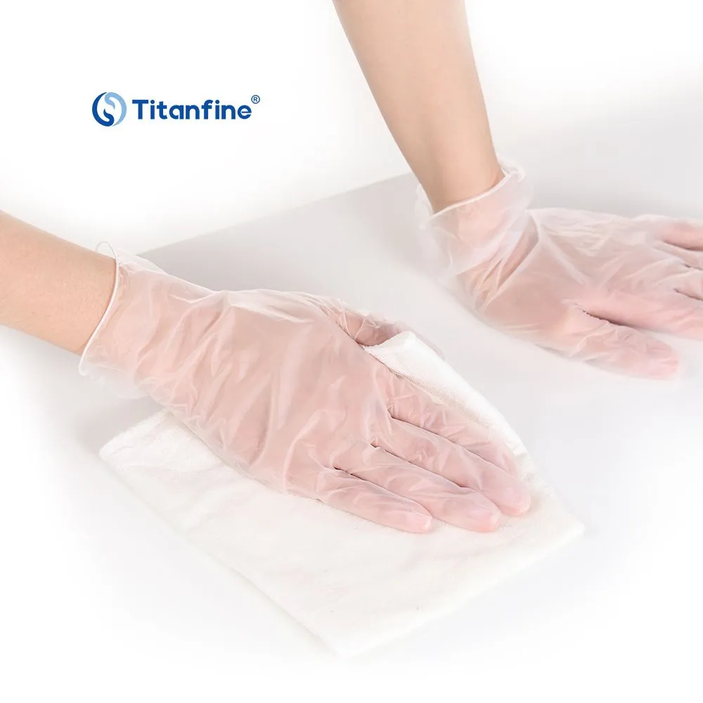 9inch 3.5g Ice Blue Nitrile Gloves