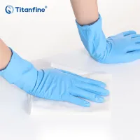 Long Cuff 12inch 10.5g Blue Nitrile  Gloves
