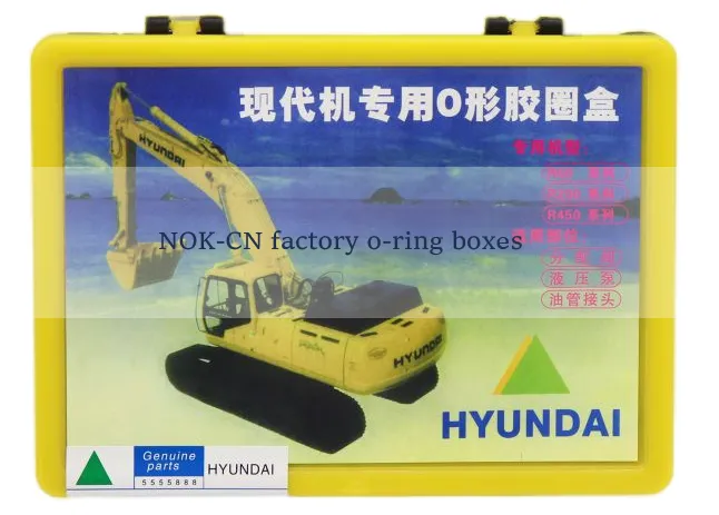 Xiandai excavator O-ring sealing kit box