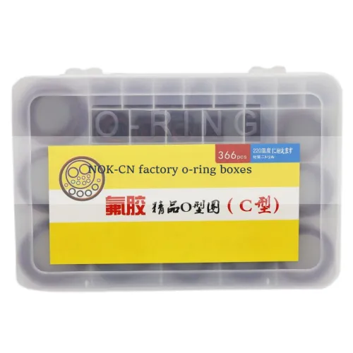 FKM O ring box 366pcs for Excavator and Construction Machinery Type C