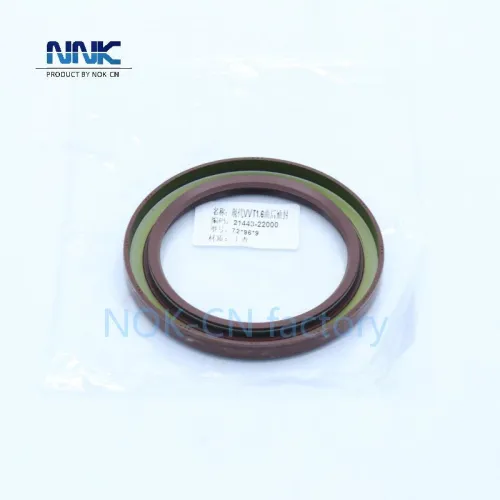 NOK - CN 21443-22000 NBR tcl العمود المرفقي ختم الزيت الخلفي لشركة Hyundai VVT1.6 72 * 96 * 9