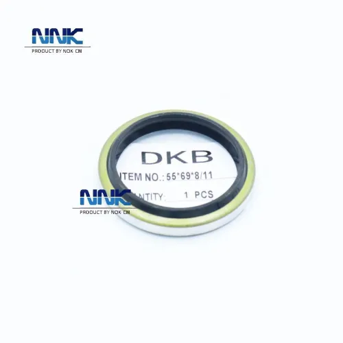 55*69*8/11 DKB Oil Seal Dust Wiper Seal hydraulic cylinder for Forklift Excavator Construction Machines