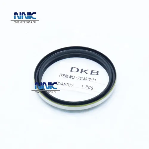 Sello de goma del sello de aceite del polvo de NOK-CN 75*89*8/11 Dkb para el sello del limpiaparabrisas hidráulico