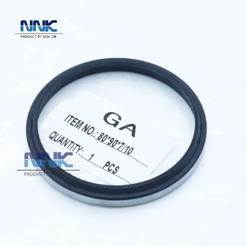 80*90*7/10 Wsa /Ga Wiper Seal NBR rubber oil seal for Hydraulic Excavator