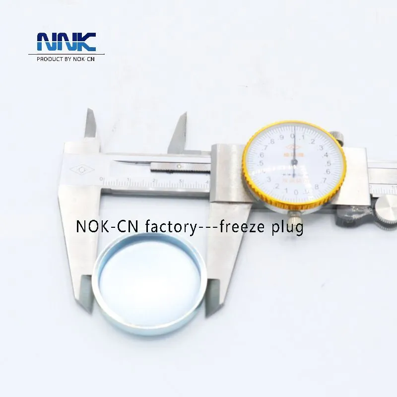 NNK 40 mm (1,57 &quot;) acero/hierro zincado congelación tapón expansión estilo copa profunda