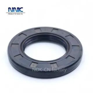 NNK 38 * 64 * 8 TG4 Oil Seal مع الختم المموج NBR / FKM ختم مطاطي مقاوم للغبار مع أختام زنبركية TC