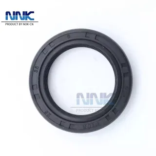HTCR 25*35*6 Hydraulic Pump Oil Seal Double Lip Rubber Shaft Seals With Spring Shaft Oil Seals