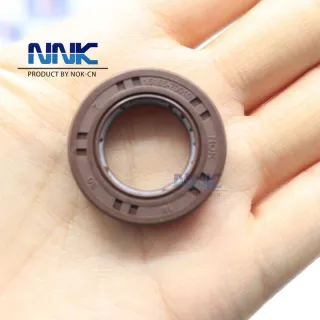 Shaft Oil Seal TC18x30x7 Rubber Covered Double Lip w/Garter Spring Nitrile Rubber Coating