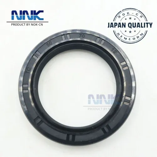 NOK-CN TC 50*70*12 Metric Oil Shaft Seal Rubber Covered Double Lip With Spring Nitrile Rotary Shaft Oil Seal