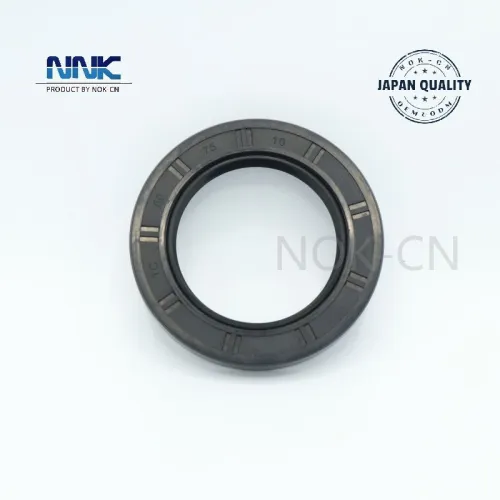 TC type oil seal 50*75*10 FKM Rubber Sealing Ring with Double Lip Dust fluid Cover NBR Rotary Shaft Seal