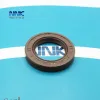 NBR Rotary Shaft Oil Seal 35*55*8 Rubber Covered Double Lip With Spring Skeleton Oil Seal Metric Oil Dust Seal