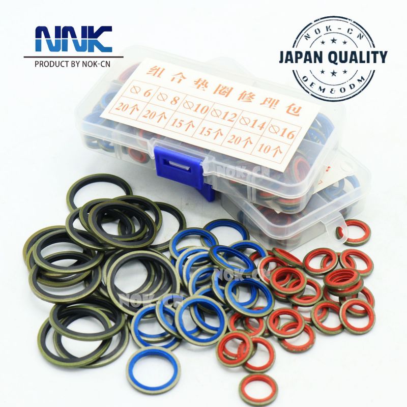 NOK-CN Bonded Sealing Washers Pump Seal Kit Dowty Seal Metric Sizes