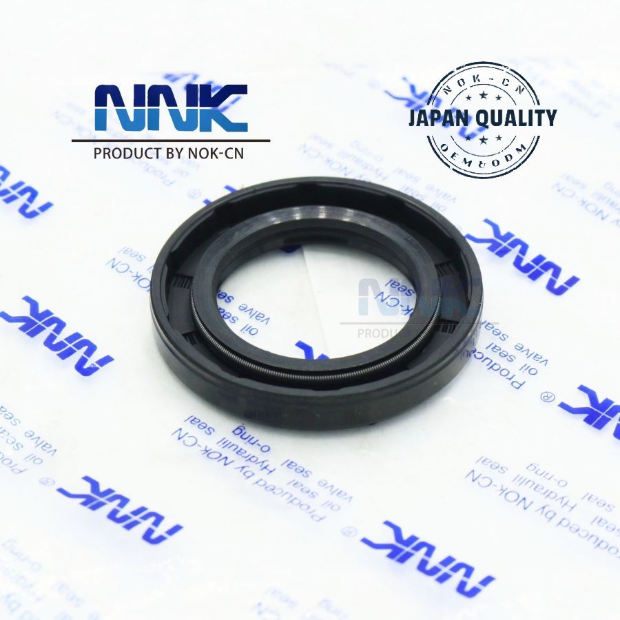 EAI Double Lip Oil Seal 1.750" X 2.750" X 0.500" TC With Spring | Nitrile Rubber For Shafts