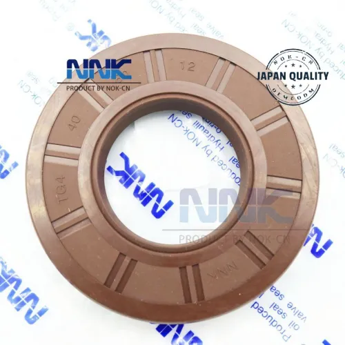 40*80*12 TG4 NBR/FKM Neoprene Mechanical Standard Rubber External thread with spring Three-layer lip Oil Seal