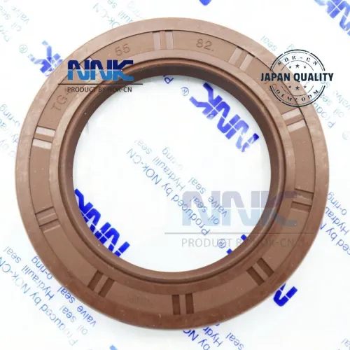 55*82*10 Rubber Sealing Ring Radial shaft seals Rubber Covered Double Lip TG4 oil seal