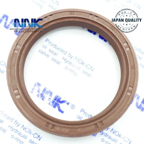 Nitrile Rubber Cover Double Lip with Spring for Bearing Shaft 53*68*10 tg4 oil seal brown