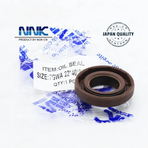 22*40*8/11.5 NBR Shaft Oil Seal Covered Double Lip Double spring Water Seal for Washing Machine Oil Seal