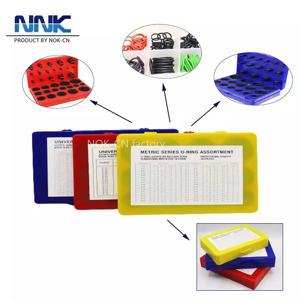 NOK-CN Rubber Ring Box ORing Kit O-ring Seals O Rings Gaskets
