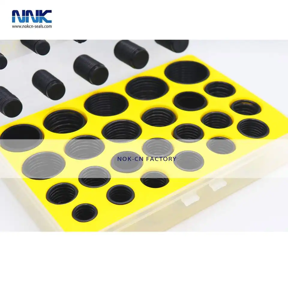 O-Ring Kit 656pcs O Ring Box NBR Repair Seal Oring Kit Set