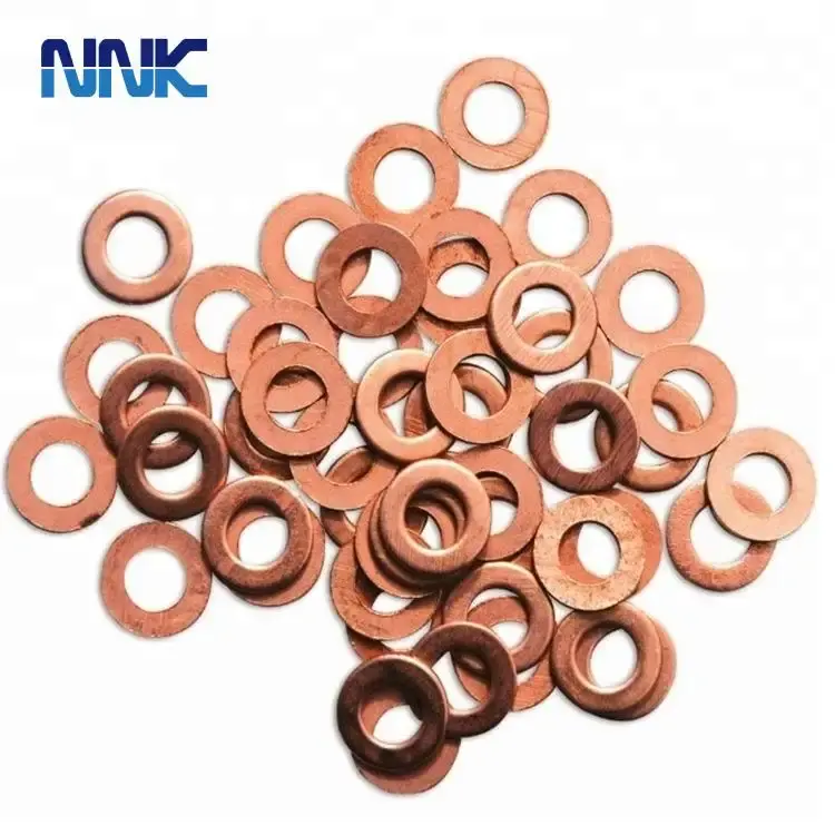 Copper Washer Washer Sump Plug Oil Seal Washer Hardware Fastener Ring