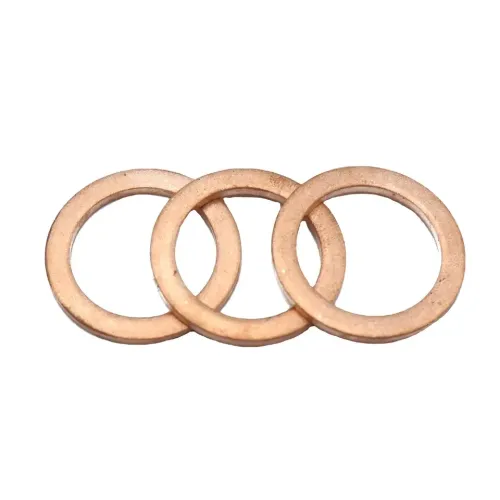250 Pieces Copper Sealing Washers Set Kit Copper Washer Gasket