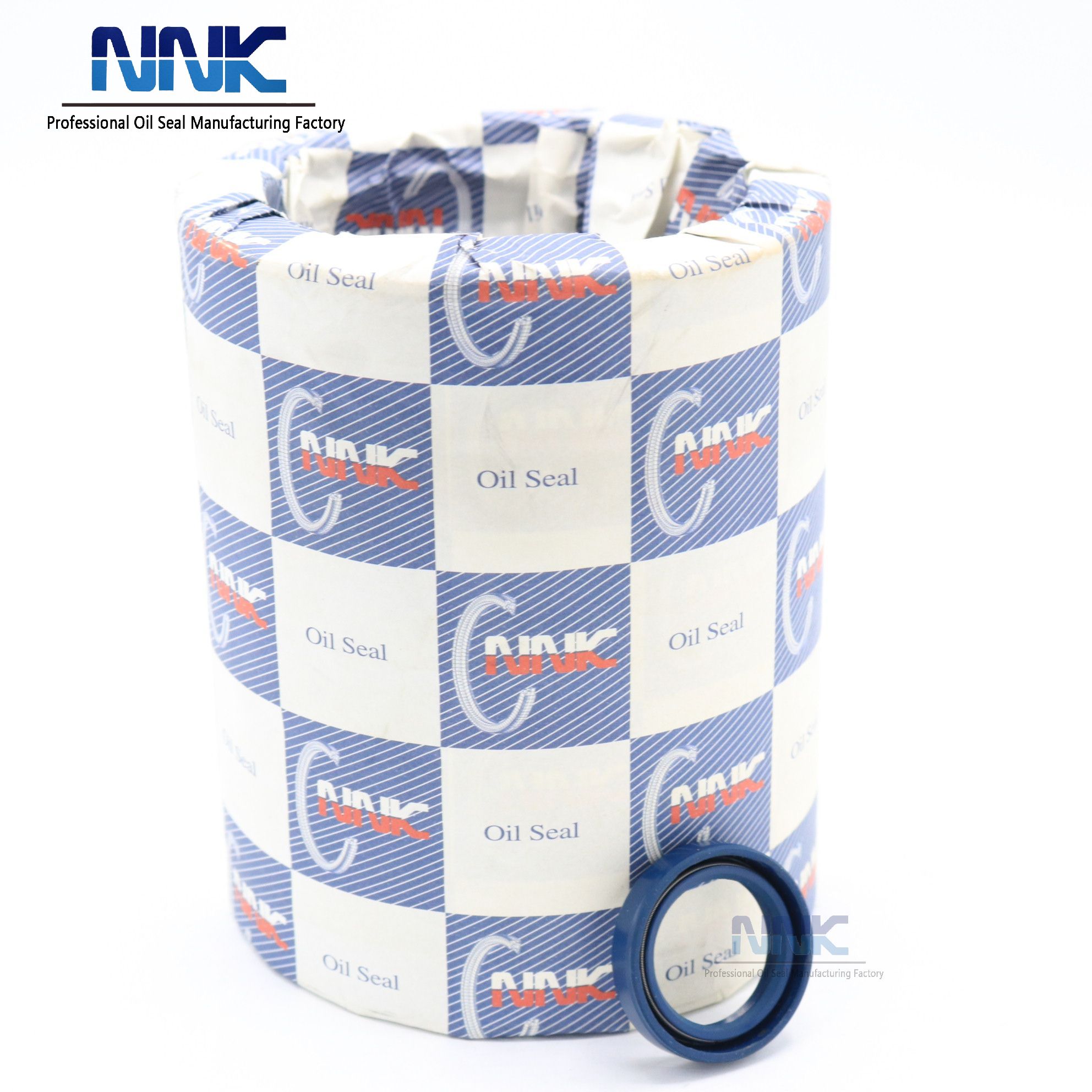 25x37x7mm FKM Double Lip Oil Seal With Spring - Viton Shaft Seal For Automotive & Machinery