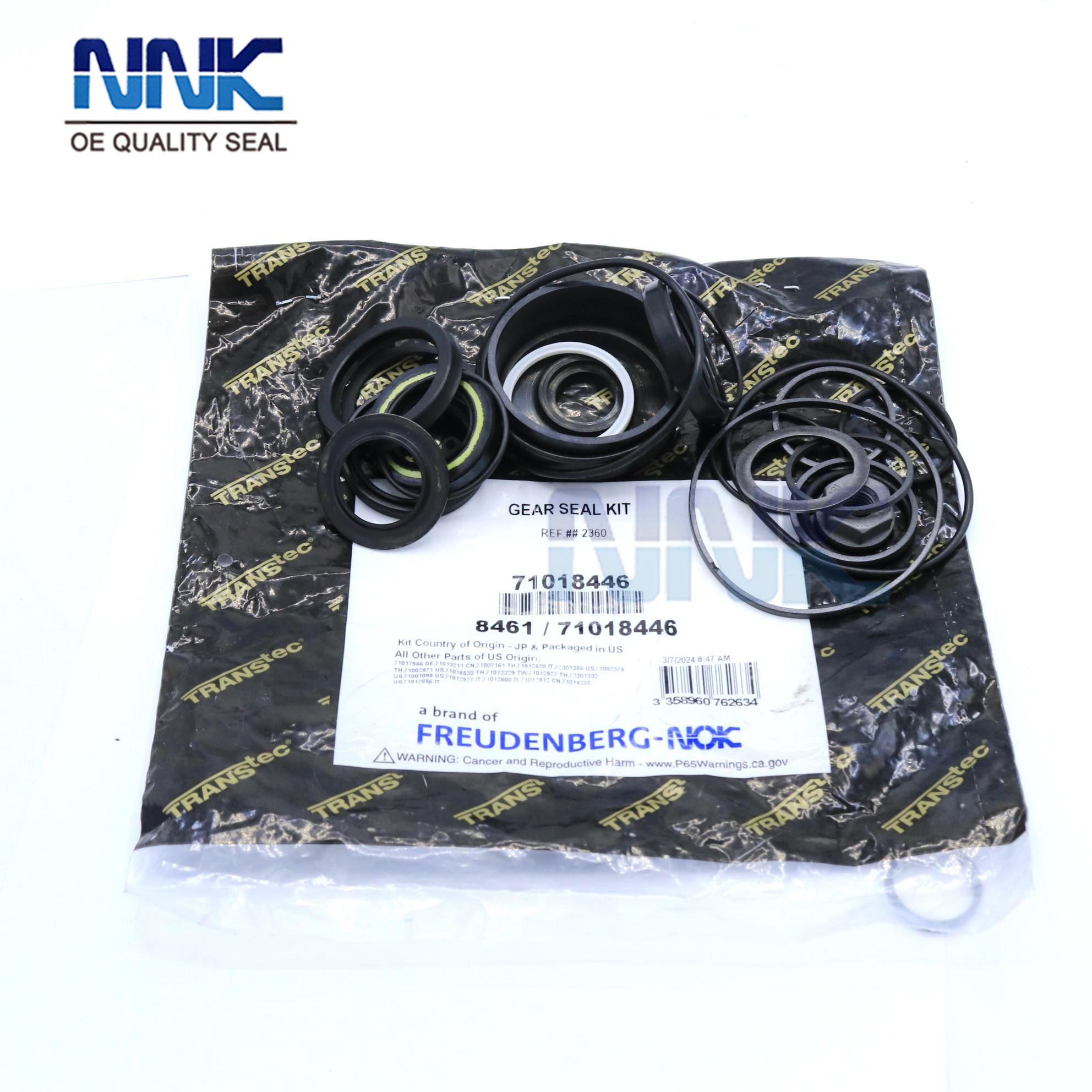 Plews Edelmann 8783 Power Steering Gear Box Pitman Shaft Seal Repair Kit