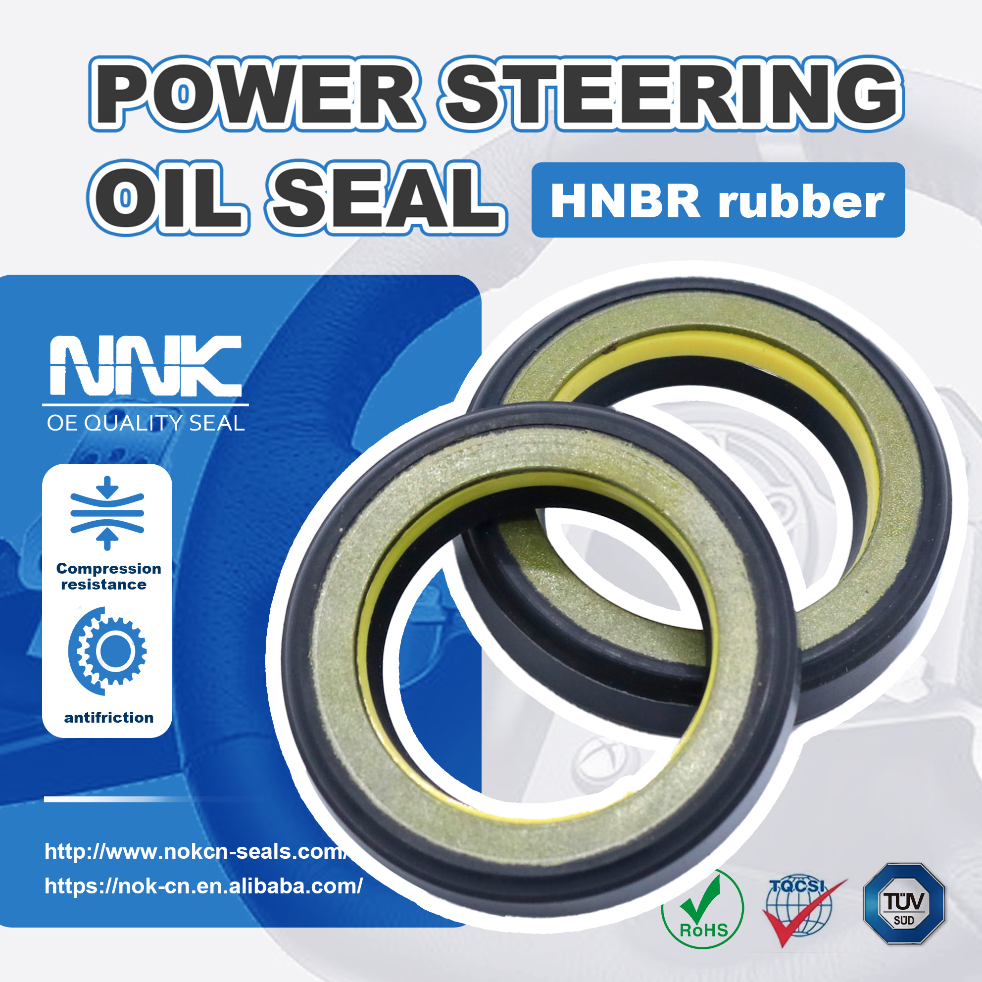 Power Steering Oil Seal, Do You Really Understand
