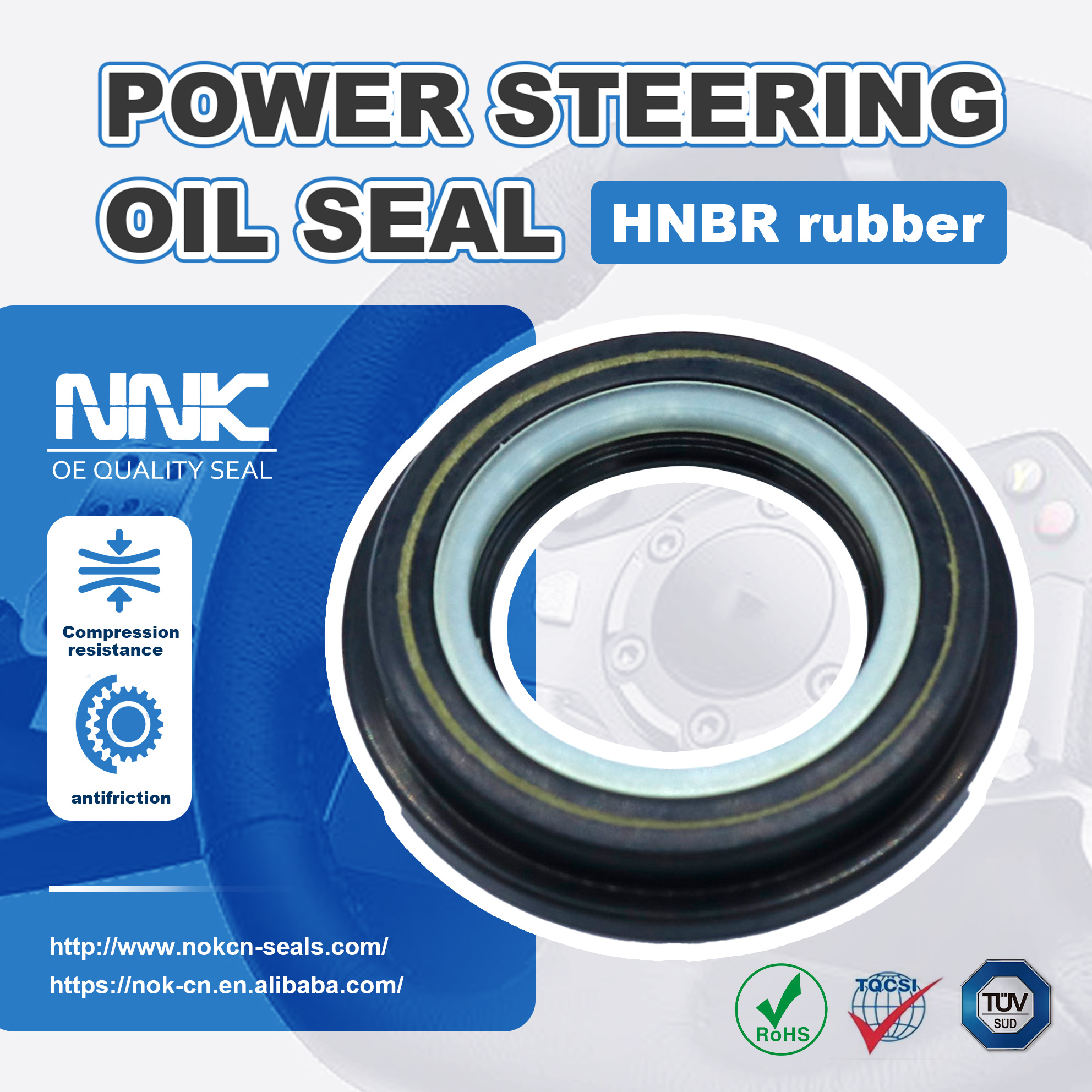 Power Steering Oil Seal, Do You Really Understand