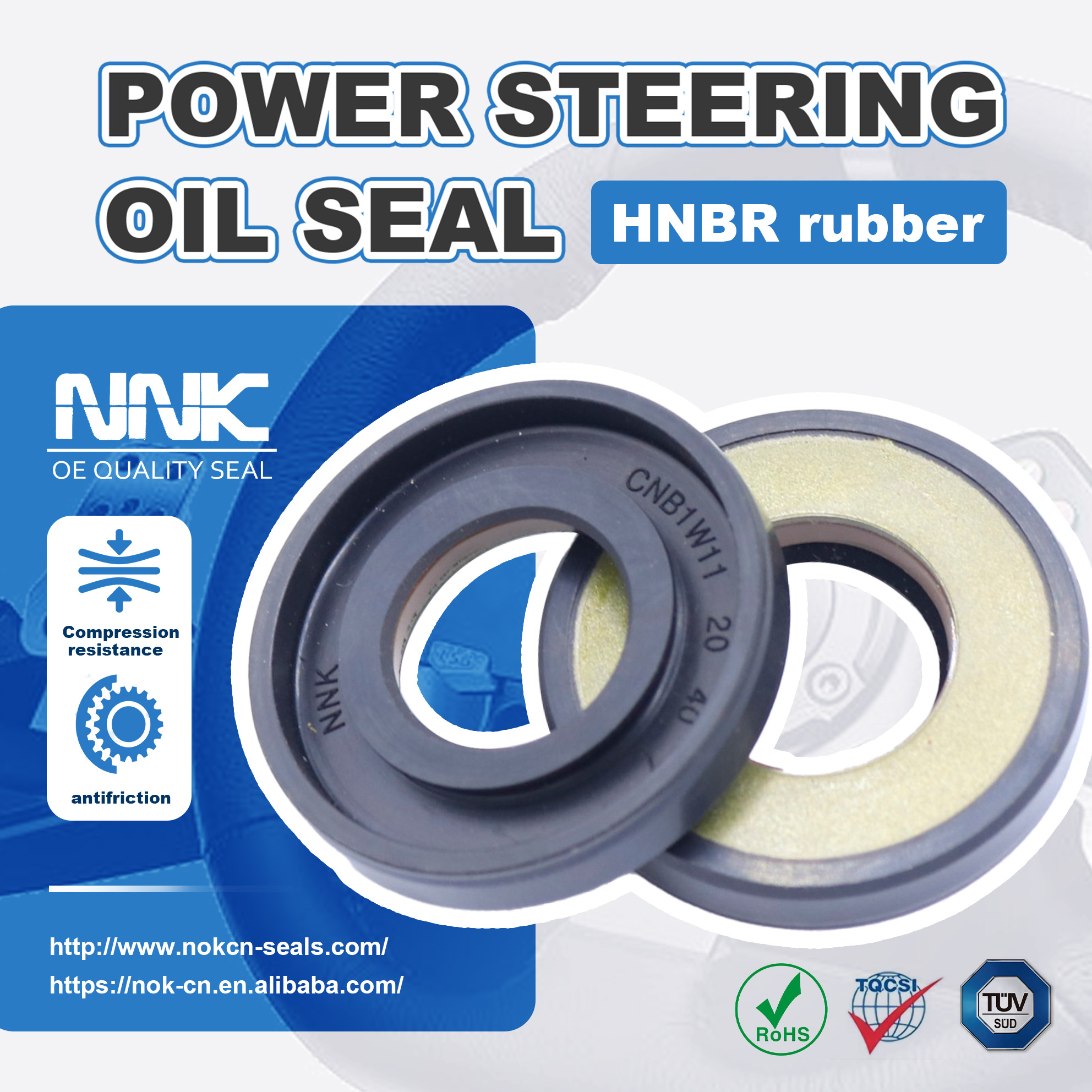 Power Steering Oil Seal, Do You Really Understand