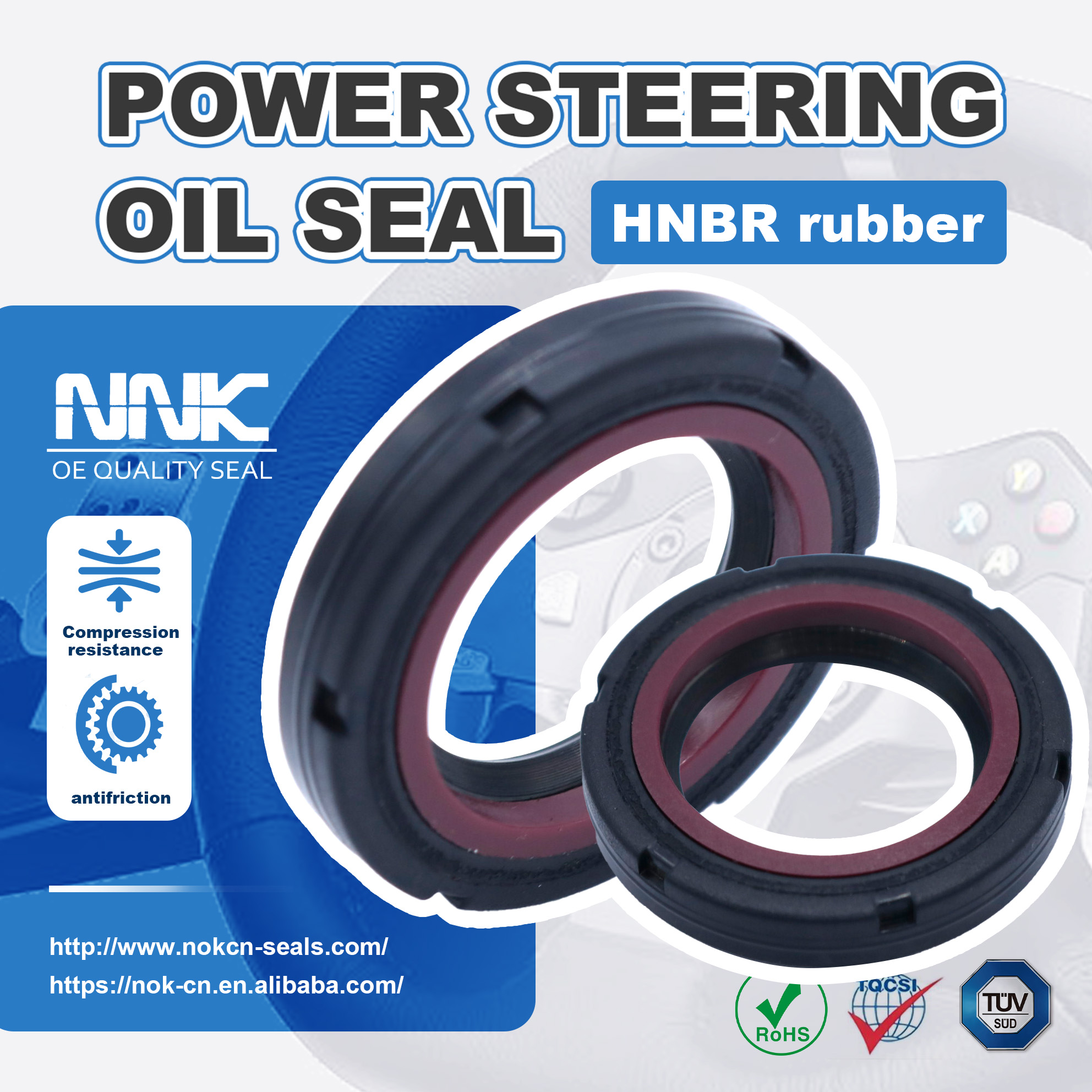 Power Steering Oil Seal, Do You Really Understand