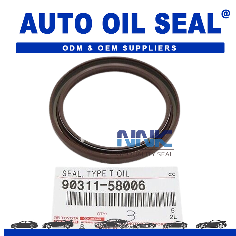 shio shioタグ 90311-58006 Crankshaft Oil Seal 58*72*7 Automotive Seals For TOYOTA