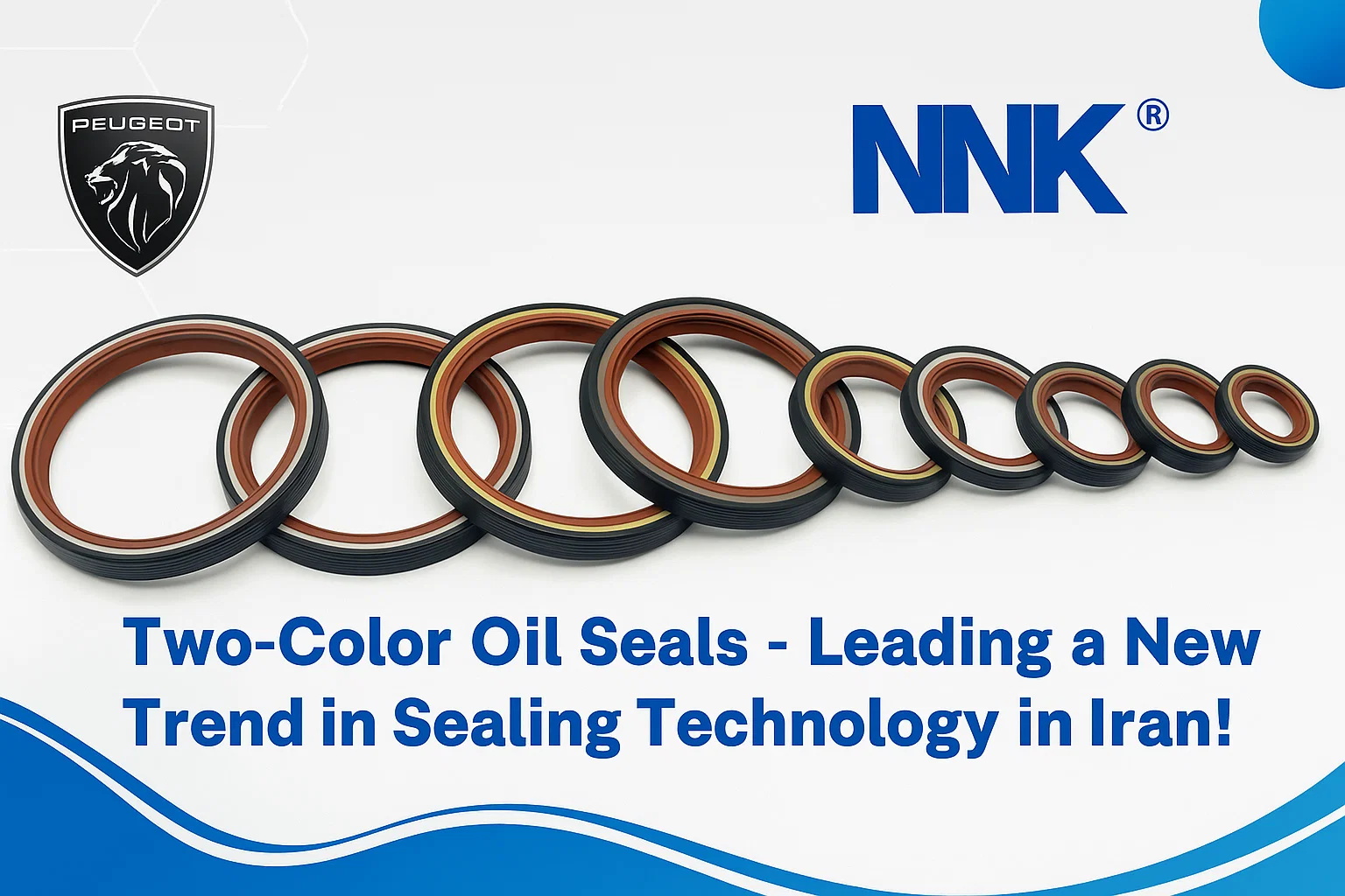 Two-Color Oil Seals – Leading a New Trend in Sealing Technology in Iran!