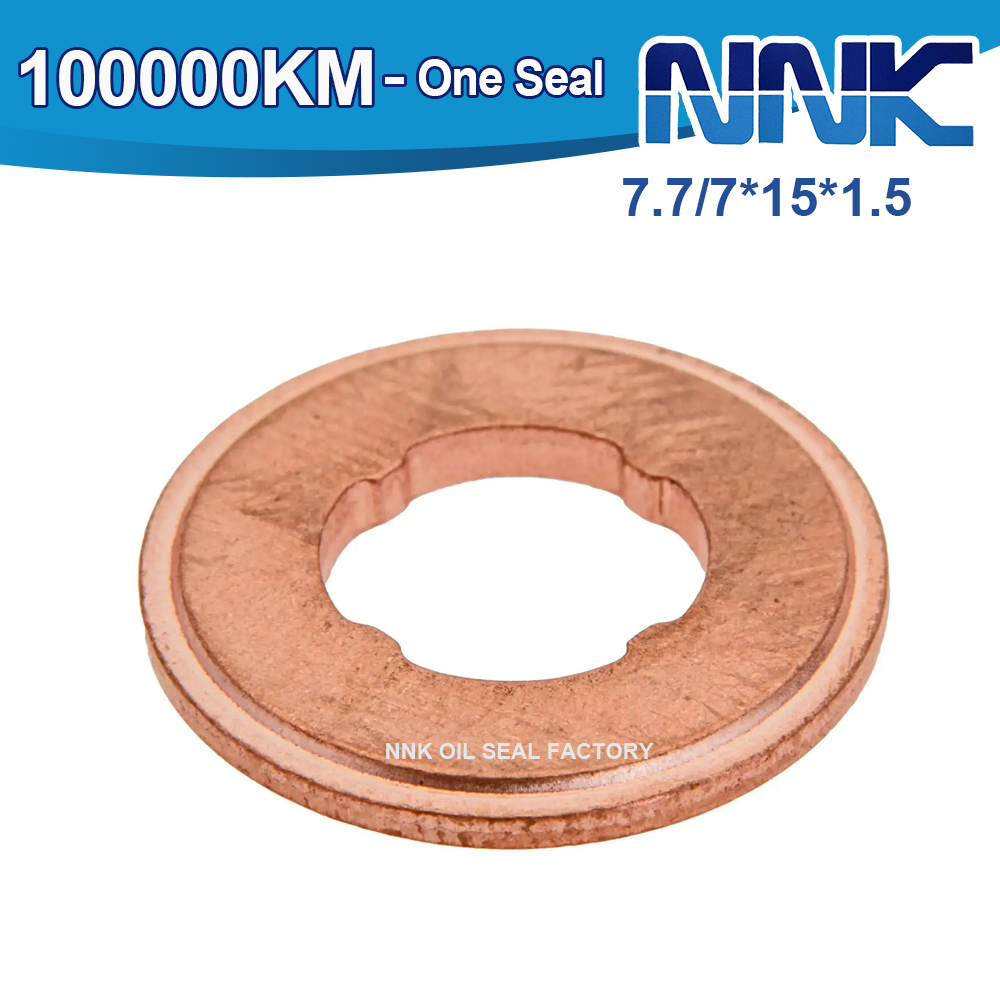7.7/7*15*1.5 Fuel Injector Copper Washer F00RJ01453 Copper Gaskets