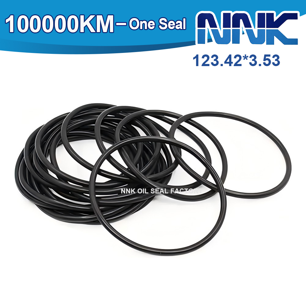 123.42*3.53 O Ring Rubber FKM O Ring Seal Hub O-Ring For Auto.