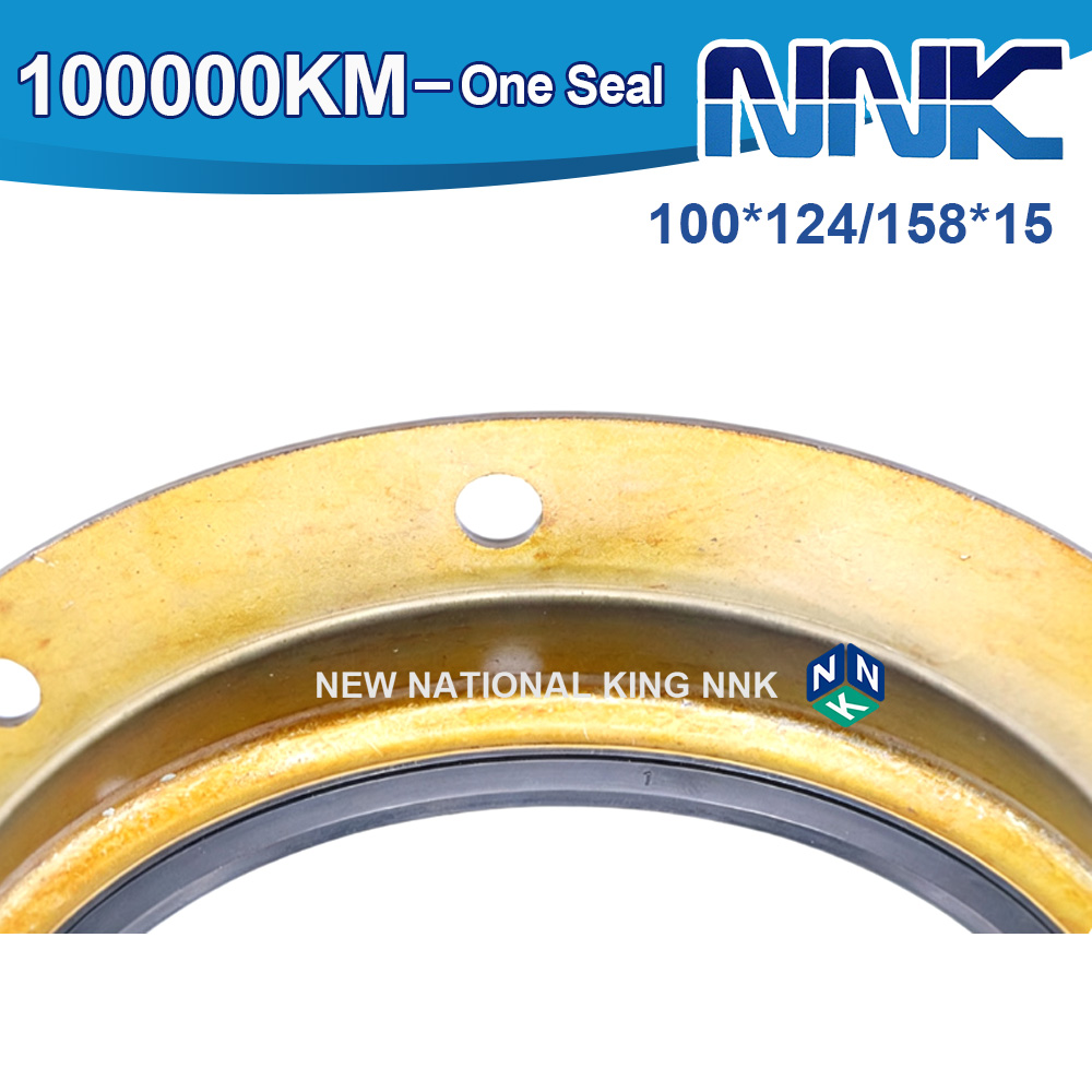 100J20G様 100*124/158*15 Crankshaft Rear Oil Seal 6D34 BZ4603E