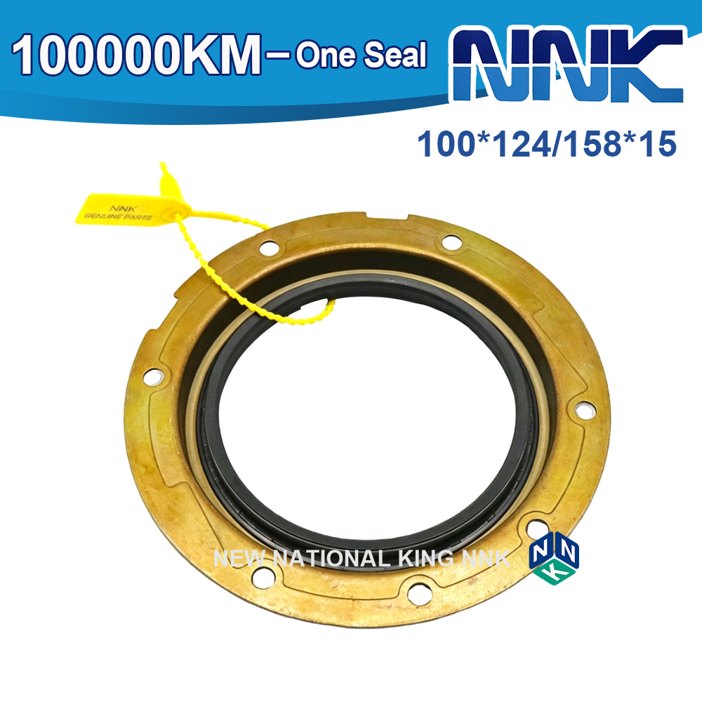 100*124/158*15 Crankshaft Rear Oil Seal 6D34 BZ4603E
