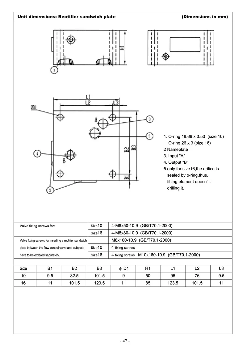 Two Way Flow Control Valve 2FRM