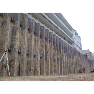 Z-shaped sheet piles are the most effective type of sheet pile. Because of this, they are most commonly used in cantilever and restraint systems.