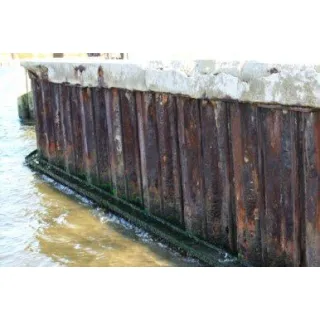 Sheet piles are used in the construction industry to provide temporary and permanent walls. Sheet piles are used as excavation support and soil retention.