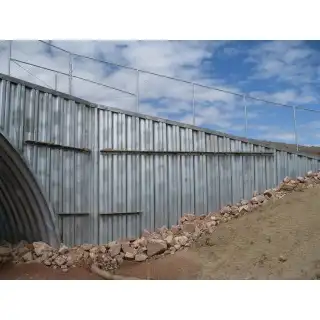 Steel sheet piling is manufactured from heavy-duty, strong and durable steel. It does not contain harmful chemicals.