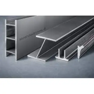 The standard range of hot rolled I-beams includes beam height 100-710mm, flange width 55-440mm, web thickness 3.8-100mm and beam length 4-12m.