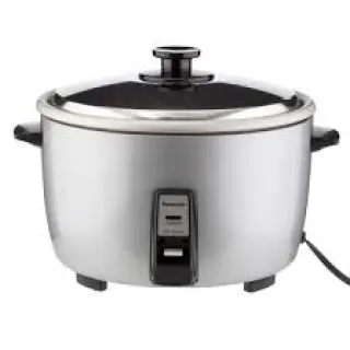 Do not rinse your rice inside the inner pot of your rice cooker, as this will scratch the pot's non-stick coating.