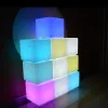 Flashing 16 colors Color Changing Led Cube / LED Cube Chairs / Led Cube