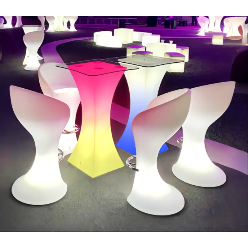 Mostrador de bar LED inteligente (RGB) para eventos