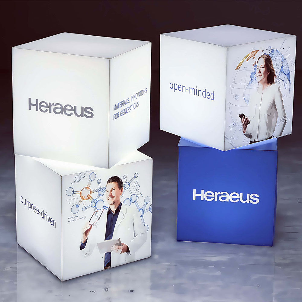 Custom LED Cube Box: Illuminate Your Brand Today