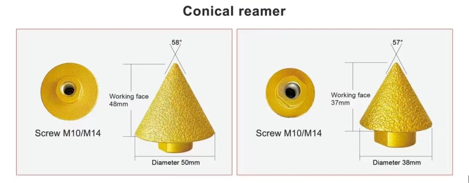 Brazing Conical Reamer